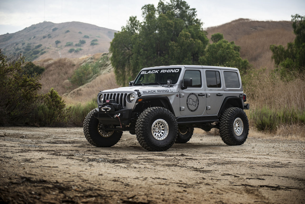 2018 Jeep Wrangler - Black Rhino PRIMM - Silver | Black Rhino